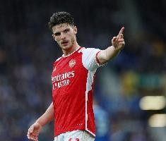 精彩！赖斯是本赛季阿森纳欧冠任意球破门第二人，首位是萨卡